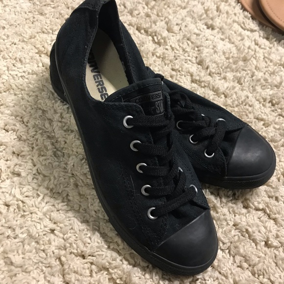 BRAND NEW black CONVERSE - Picture 2 of 5